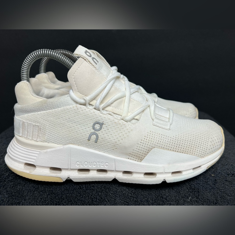 On Cloud Cloudnova Triple White Cloudtec Running … - image 6